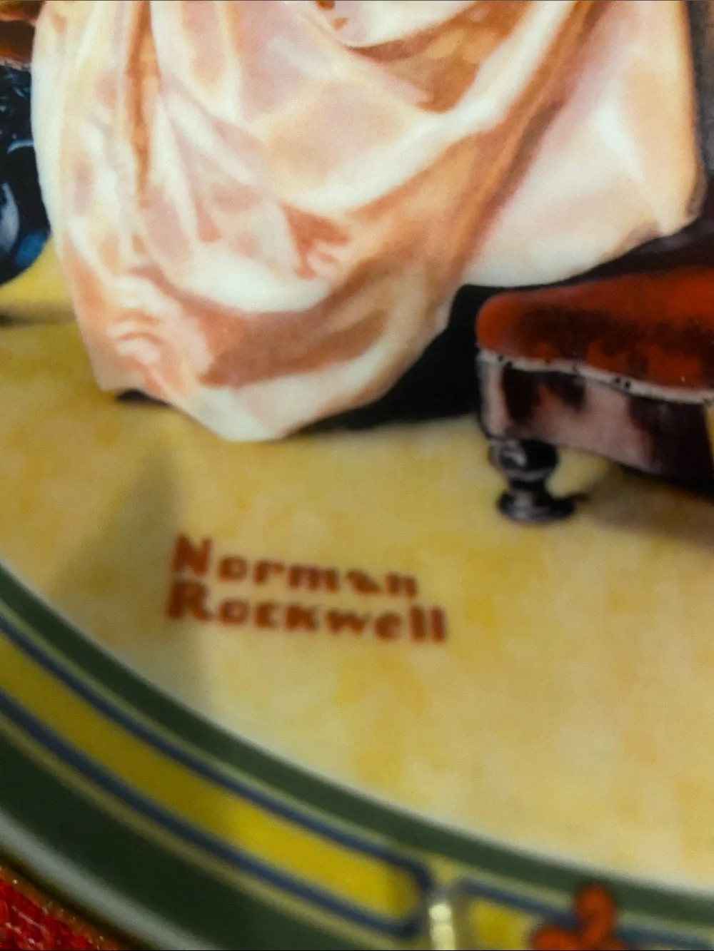 Vintage Norman Rockwell collectors plate